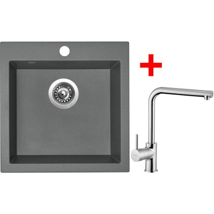 Sinks VIVA 455 Titanium + Elka