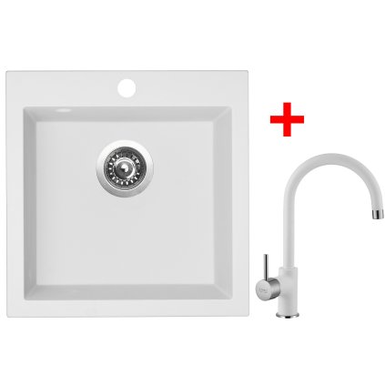 Sinks VIVA 455 Milk + Vitalia GR