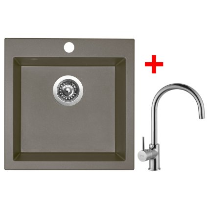 Sinks VIVA 455 Truffle + Vitalia