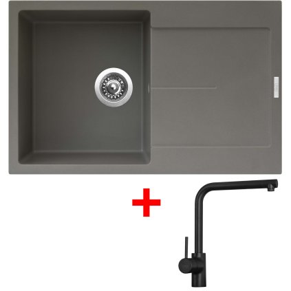 Sinks ULTIMA 790 Truffle + Elka černá matná