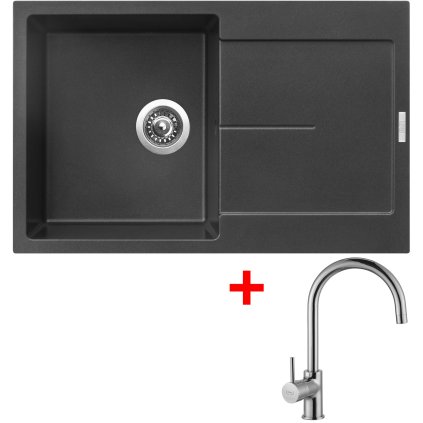 Sinks ULTIMA 790 Metalblack + Vitalia