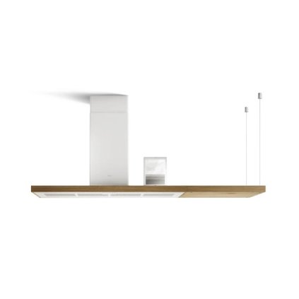 Elica BIO ISLAND WH/A/120X53 ROVERE