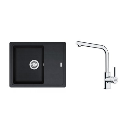 Franke BFG 611 62 onyx+FS 3230.031