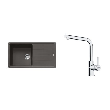 Franke BFG 611 šedá břidlice+FS 3230.031