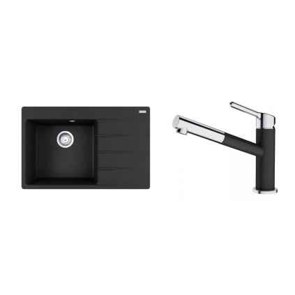 Franke CNG 611 78 TL 2 onyx+FC 3055.071