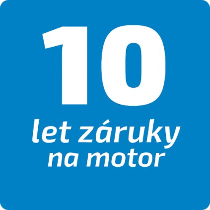 10 let záruky na motor