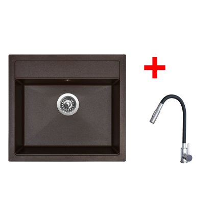 4478435 8596142055906 sinks solo 560 marone elasta s nerez cerna