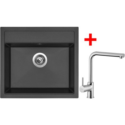 4460410 8596142055555 sinks solo 560 pureblack elka leskla