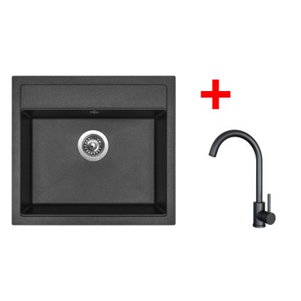 4478379 8596142055449 sinks solo 560 metalblack arco cerna matna