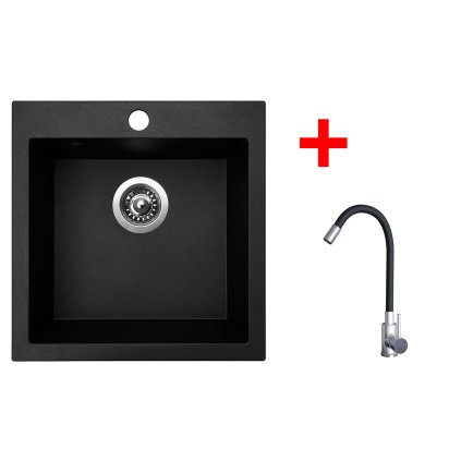 4478029 8596142053681 sinks viva 455 granblack elasta nerez cerna