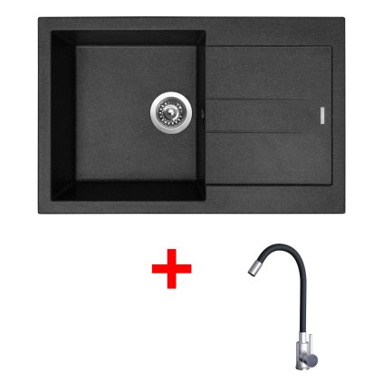 4478325 8596142055173 sinks amanda 780 granblack elasta nerez cerna