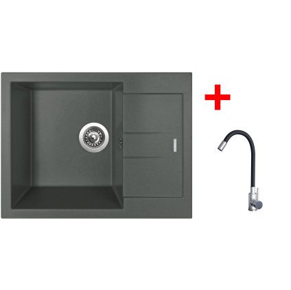 4478317 8596142055135 sinks amanda 650 titanium elasta nerez cerna