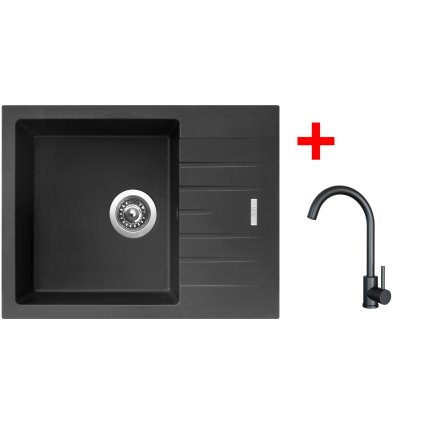 4478455 8596142056231 sinks perfecto 650 pureblack arco cerna matna