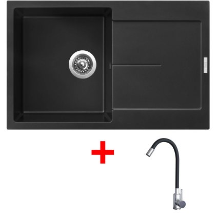 4478221 8596142054480 sinks ultima 790 pureblack elasta nerez cerna