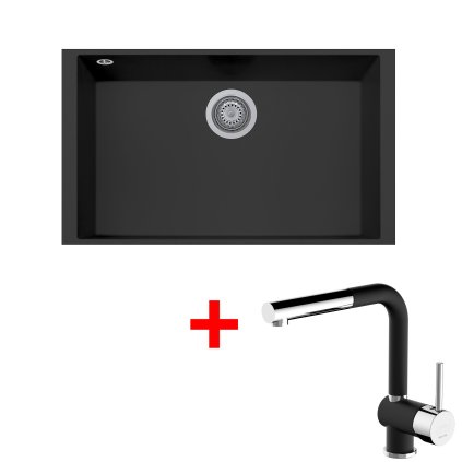 4476992 8596142057405 sinks cube 690u nanoblack mix 3 p nanoblack