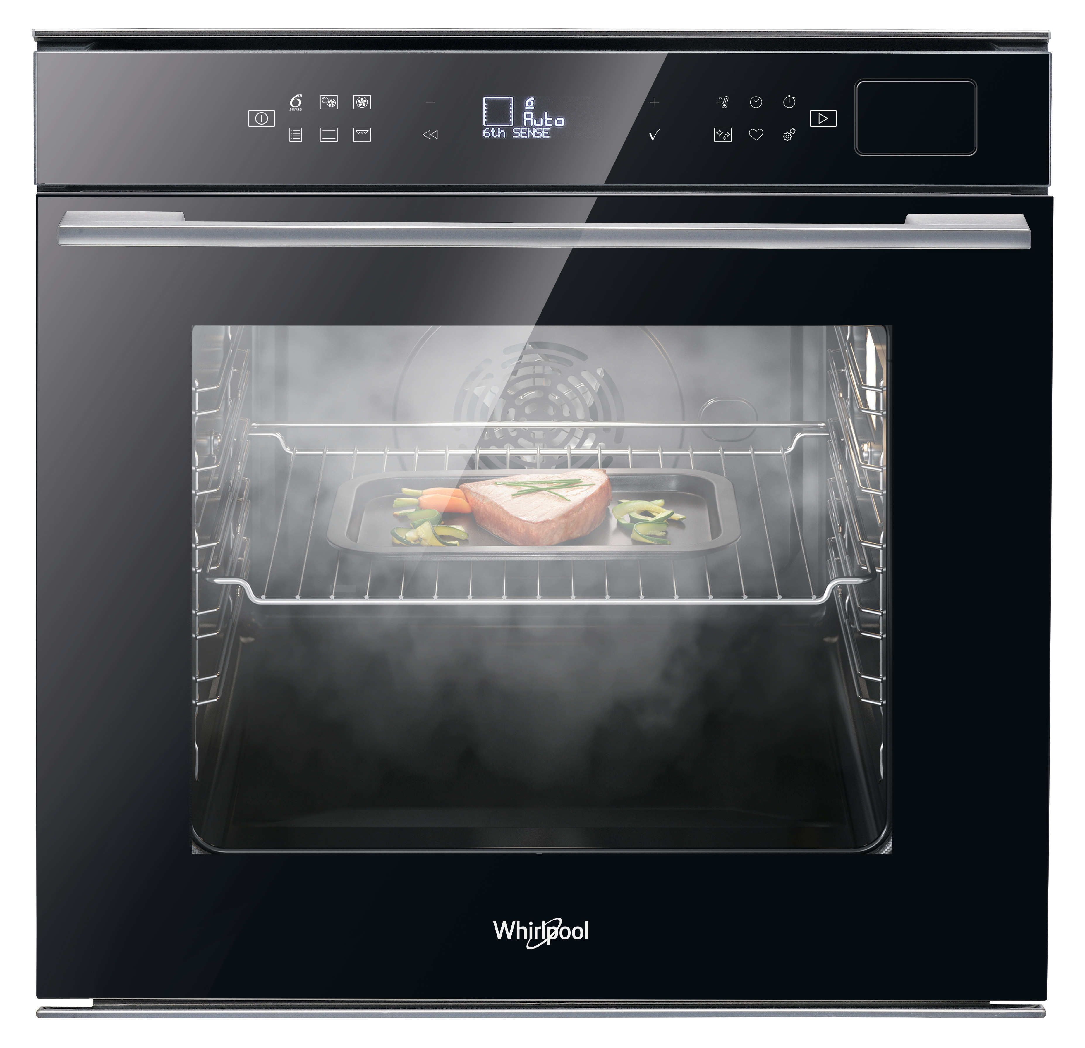 Whirlpool W7 OS4 4S1 P BL multifunkční s funkcí SteamSense 859991590790