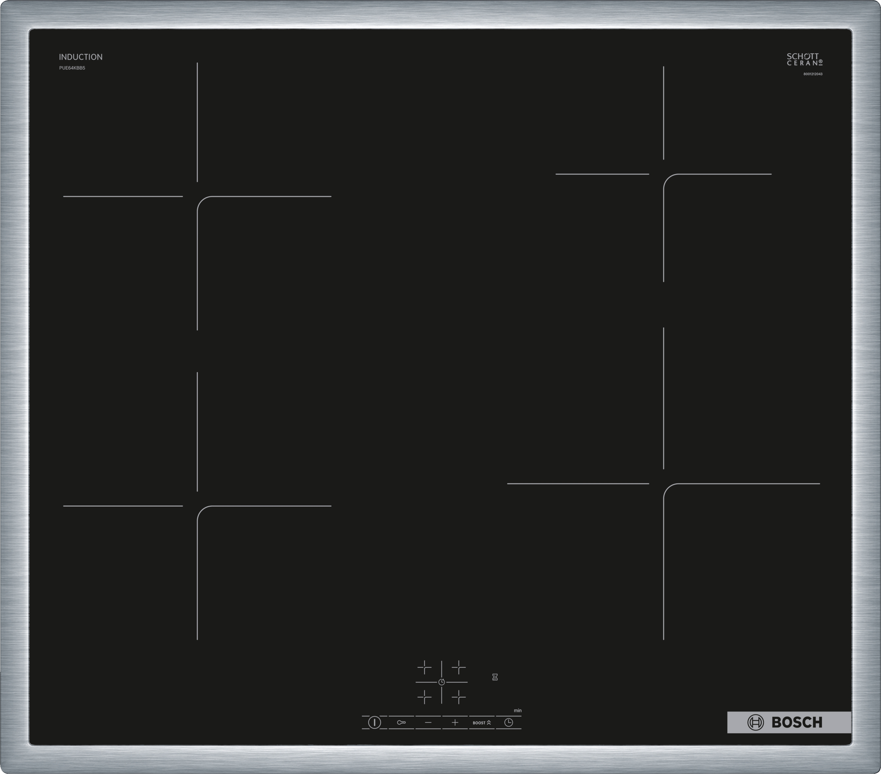 Bosch PUE64KBB5E Indukční varná deska Serie 4