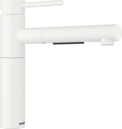 Blanco ALTA II-S Silgranit bílá, výsuvná sprcha s přepínáním