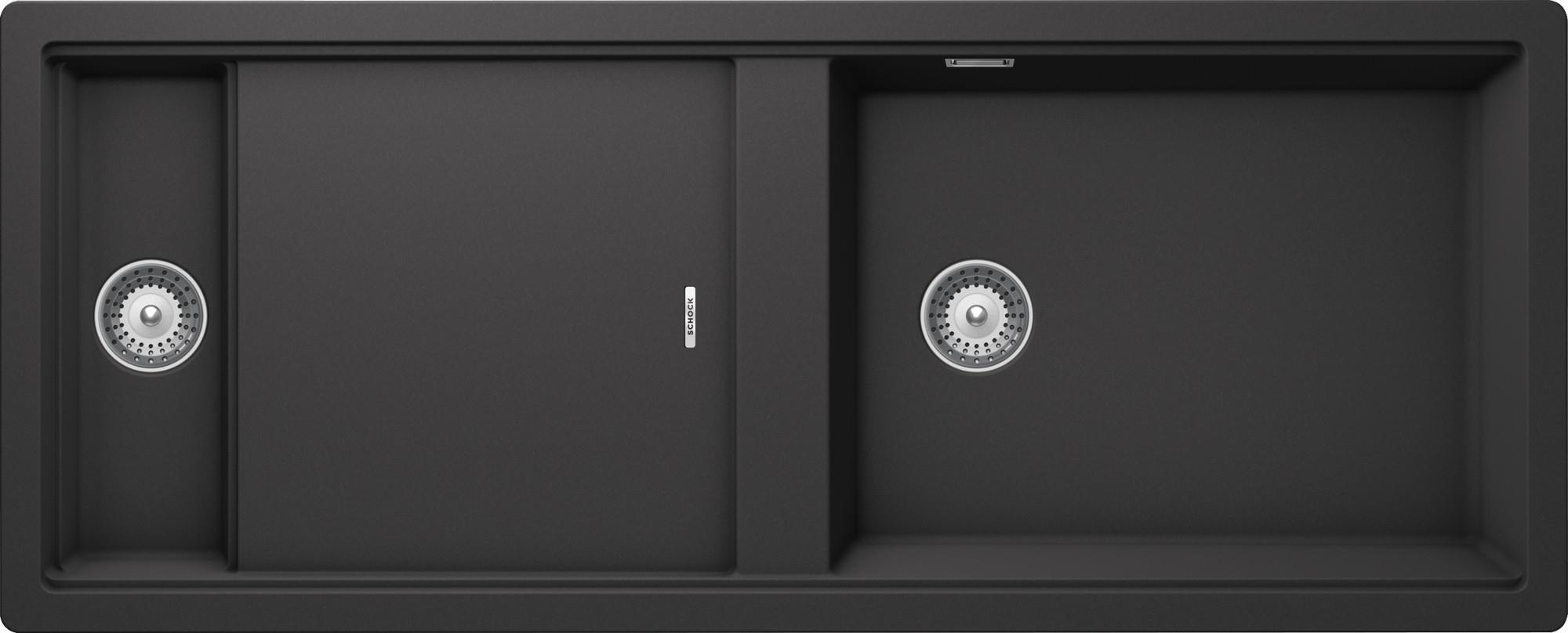 Schock PREPSTATION D-150 granitový dřez, 114x46 cm, Dusk, montáž do roviny