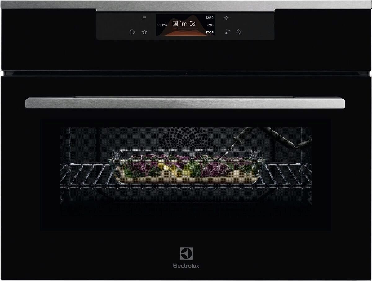 Electrolux KVLBE09X kompaktní trouba s mikrovlnami CombiQuick