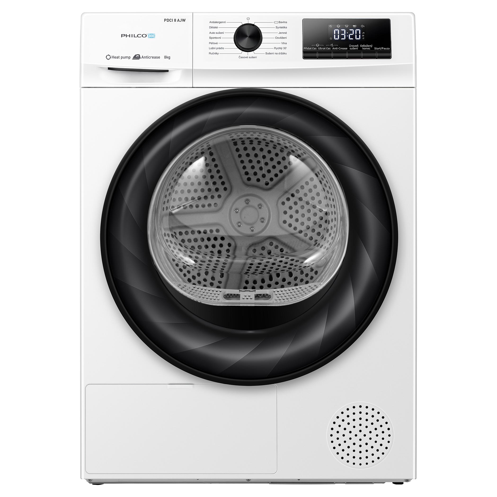 Philco PDCI 8 AJW sušička prádla