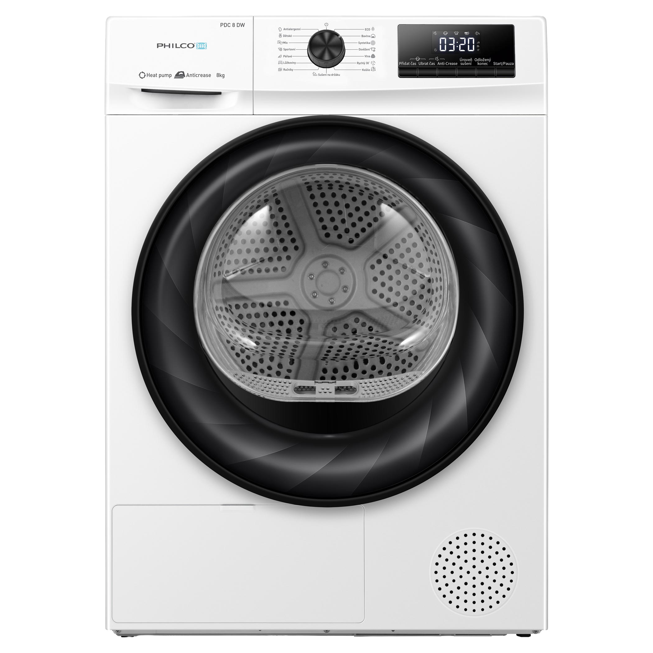 Philco PDC 8 DW sušička prádla