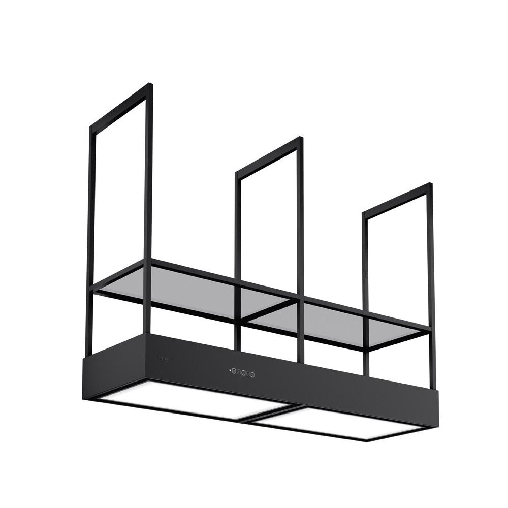 Faber T-SHELF EVOLUTION BK MATT F160 KL ostrůvková digestoř