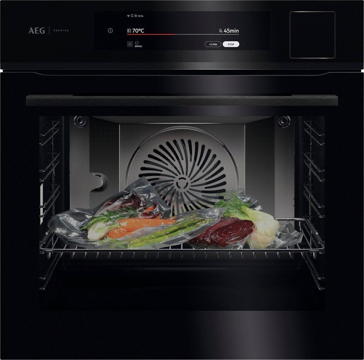 AEG BS9900B parní trouba SteamPro