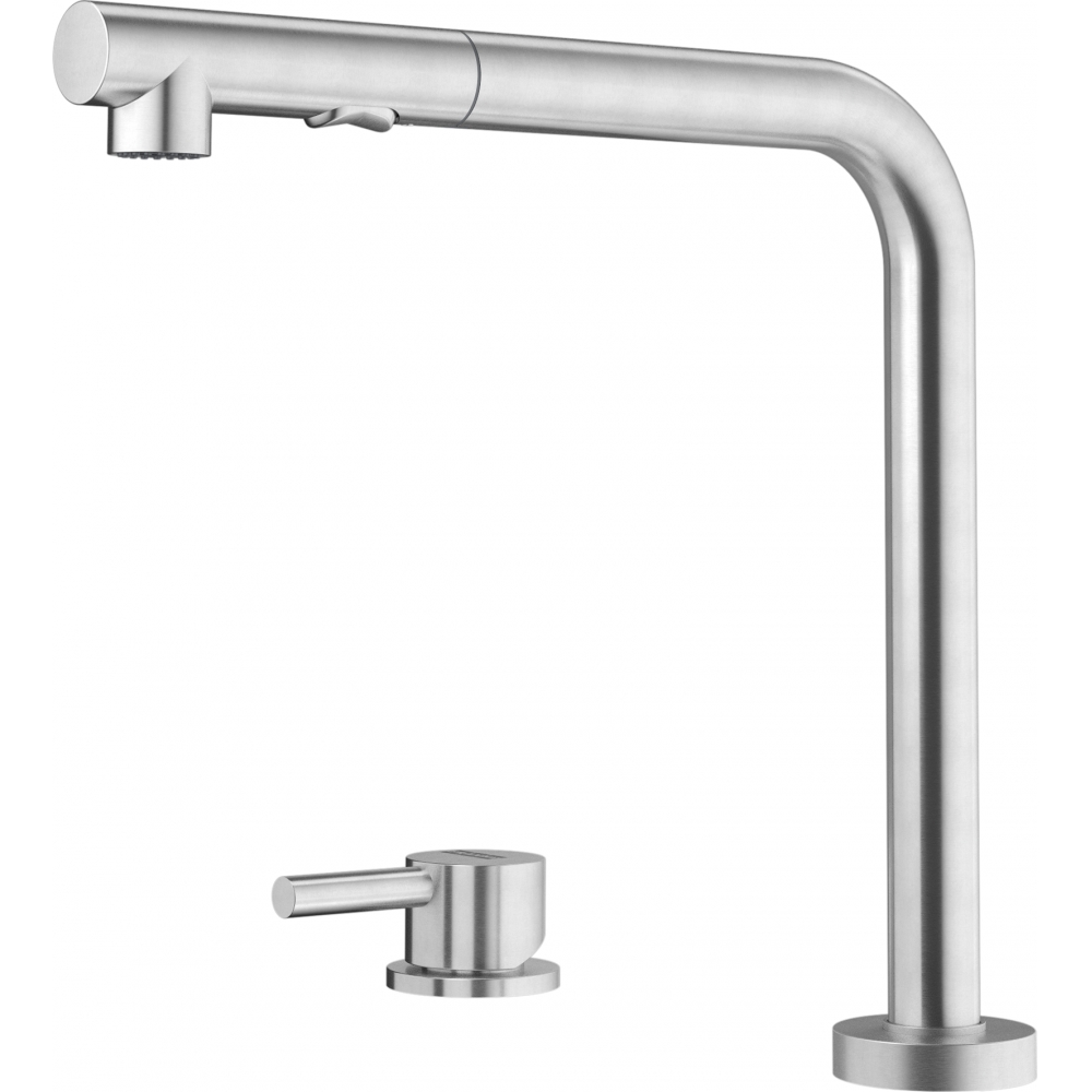 Franke FC 3137.501 MYTHOS WINDOW kuchyňská baterie s vytahovací koncovkou, celonerez