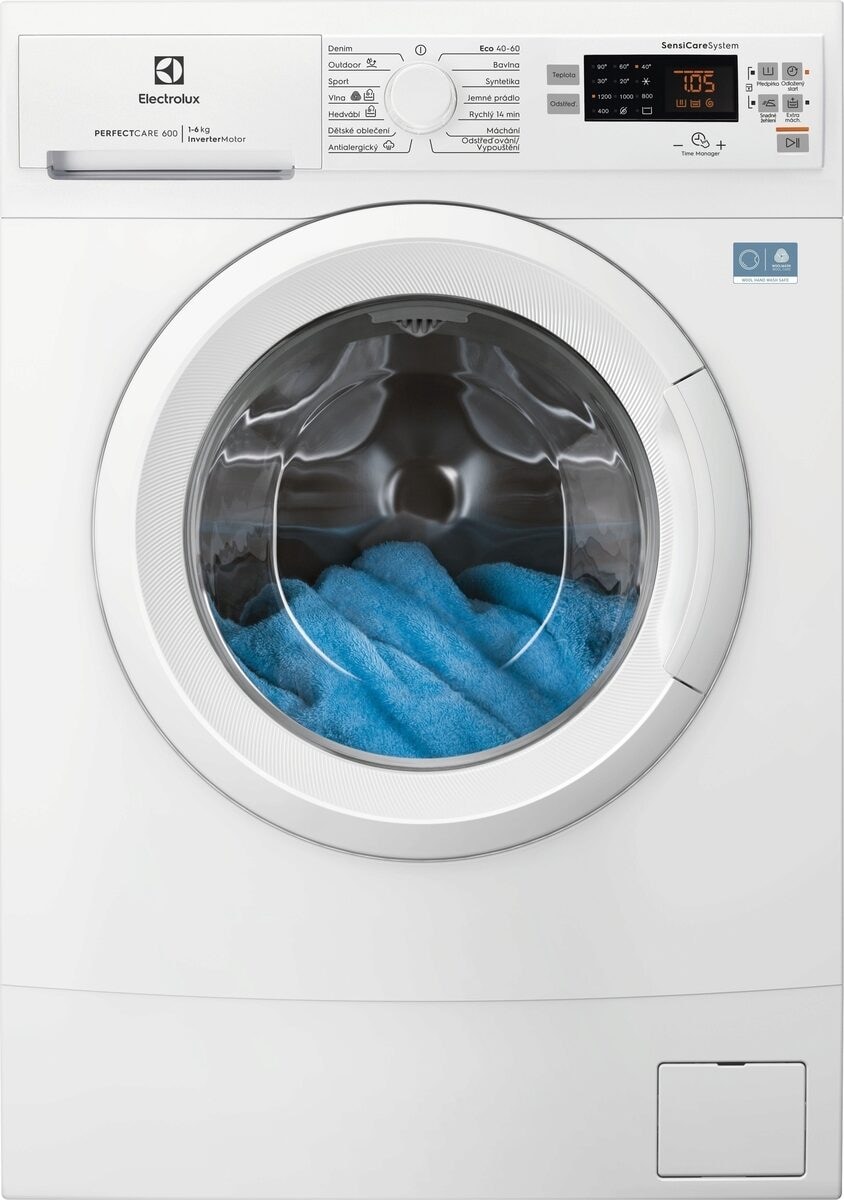 Electrolux EWS6526WC slim pračka 600 SensiCare
