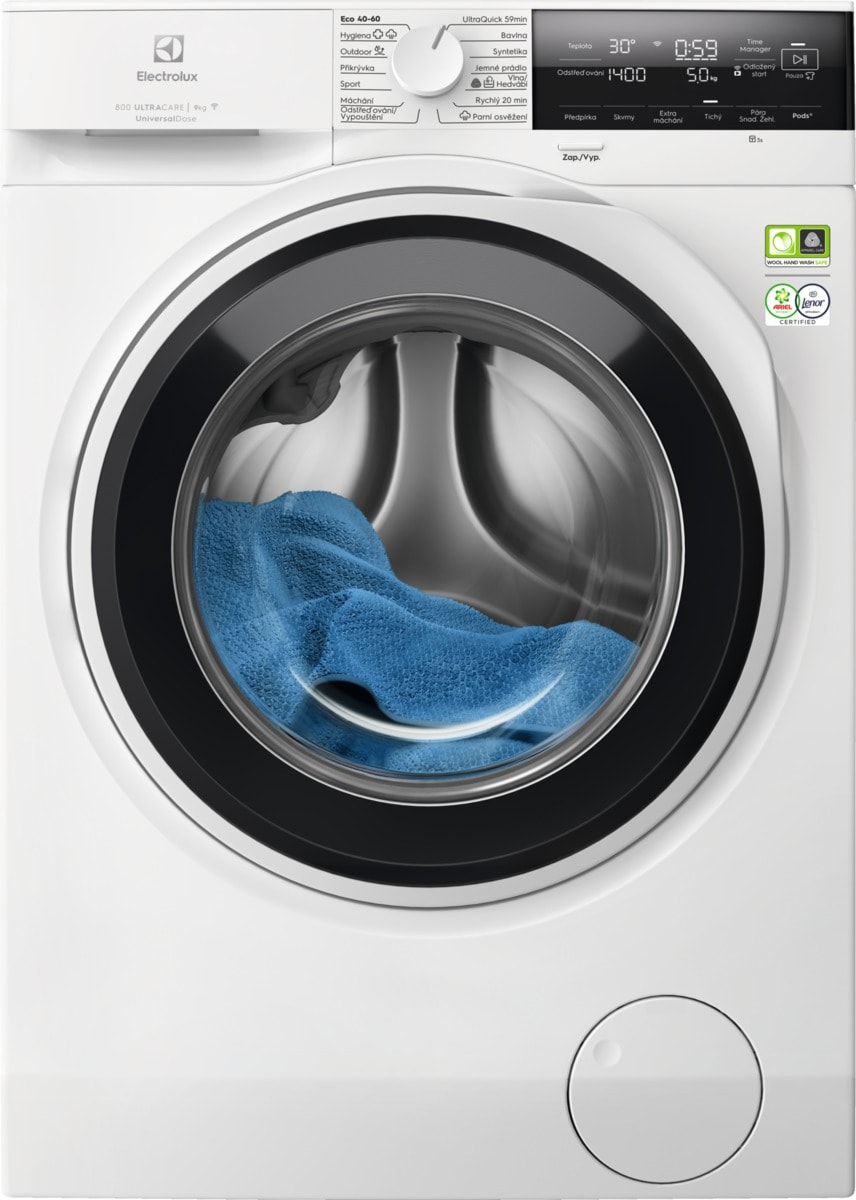 Electrolux EW8F3494SQC pračka s předním plněním 800 UltraCare
