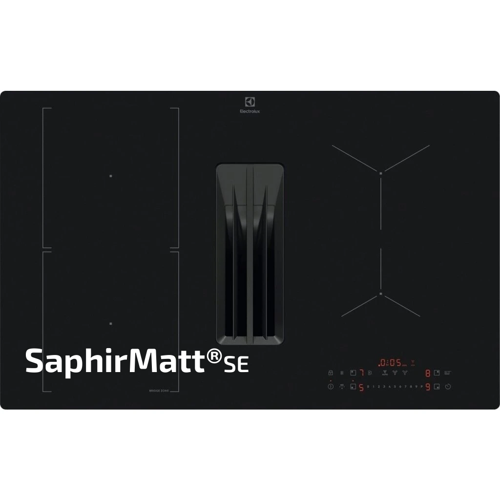 Electrolux KCC83410CT indukční varná deska s odsavačem SaphirMatt® SE