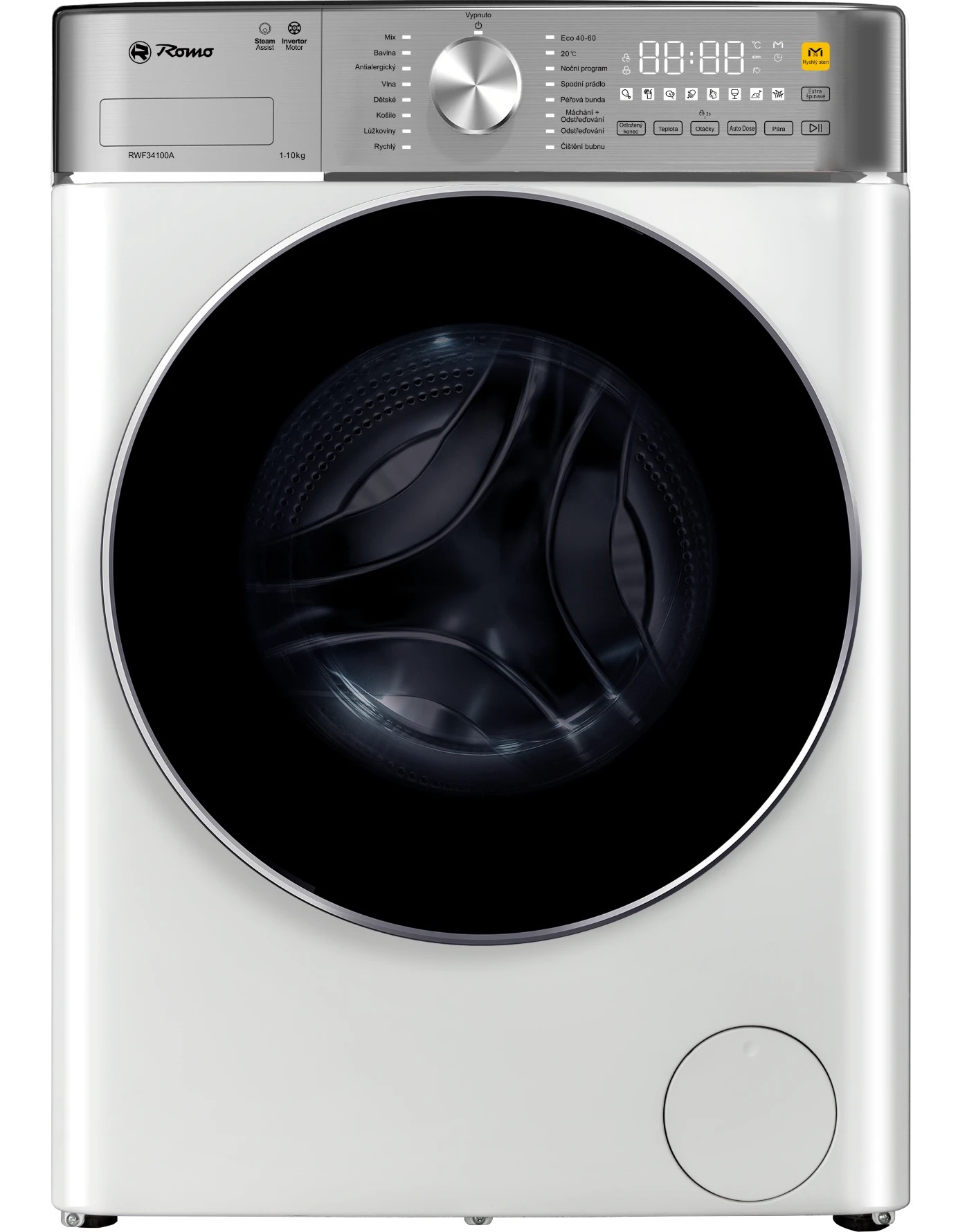 Romo RWF34100A pračka s předním plněním