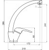 Novaservis Dřezová baterie Titania Hit chrom 95514,0