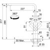 Franke FC 7852.501 MYTHOS Celonerez