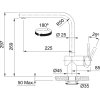 Franke FC 5489.501 ATLAS NEO SENSOR Celonerez