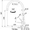 Franke FC 0044.503 EOS NEO Celonerez Antracit