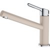 Franke Dřezová baterie bez sprchy  Chrom/Fragranit Sahara FC 3054 ORBIT
