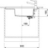 16027 2 franke fsg 211 111 fragranit sedy kamen drez fresno