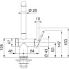 Franke FN 5350.901 ACTIVE TWIST Matná černá
