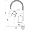 Franke FN 3407.901 ACTIVE SEMI PRO Matná černá