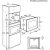 Electrolux LMS4253TMK Vestavná mikrovlnná trouba