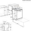 AEG FFB62700PW Volně stojící myčka nádobí 60 cm Technologie AirDry