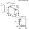 Electrolux LKK520002X Plynový sporák Multifunction
