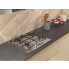 Whirlpool TKRL 650 IX Plynová varná deska