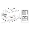 Whirlpool TKRL 650 IX Plynová varná deska
