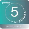 3 roky prodloužený servis Gorenje