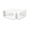 Faber 120x60 mm Koleno horizontální 90 stupňů