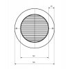 Faber 150 mm Mřížka se síťkou