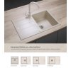 Concept   BDG3334BE Dřezová baterie